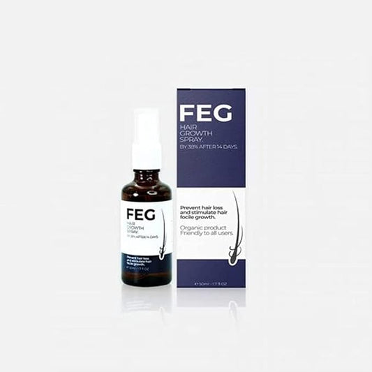 بخاخ نمو الشعر FEG - مثبت سريريًا أنه يزيد نمو الشعر بنسبة 25% في 14 يومًا